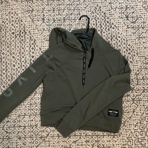 FlagNorFail Crop Hoodie